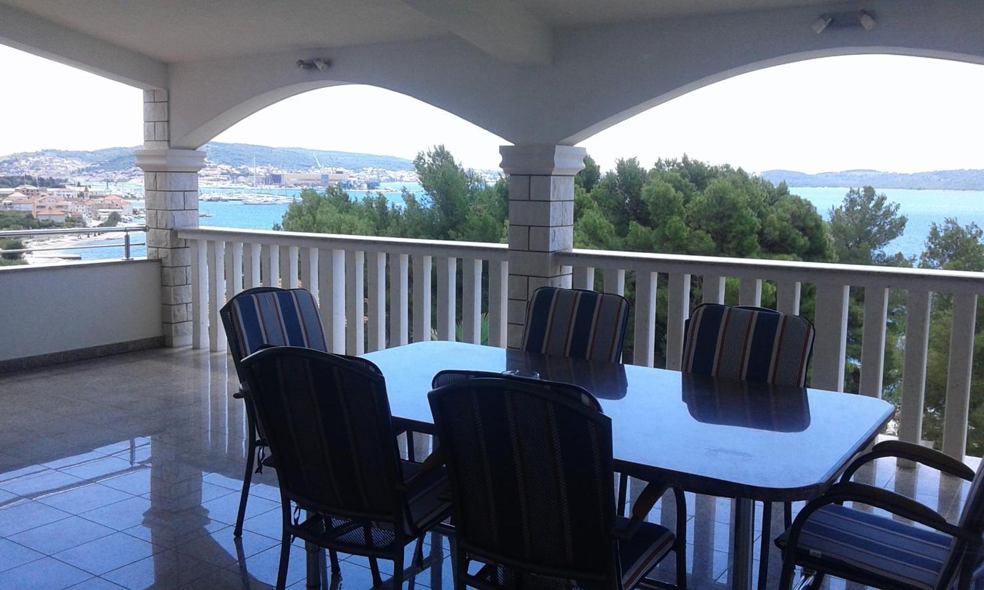 Villa Rosanda Apartments Trogir Eksteriør bilde